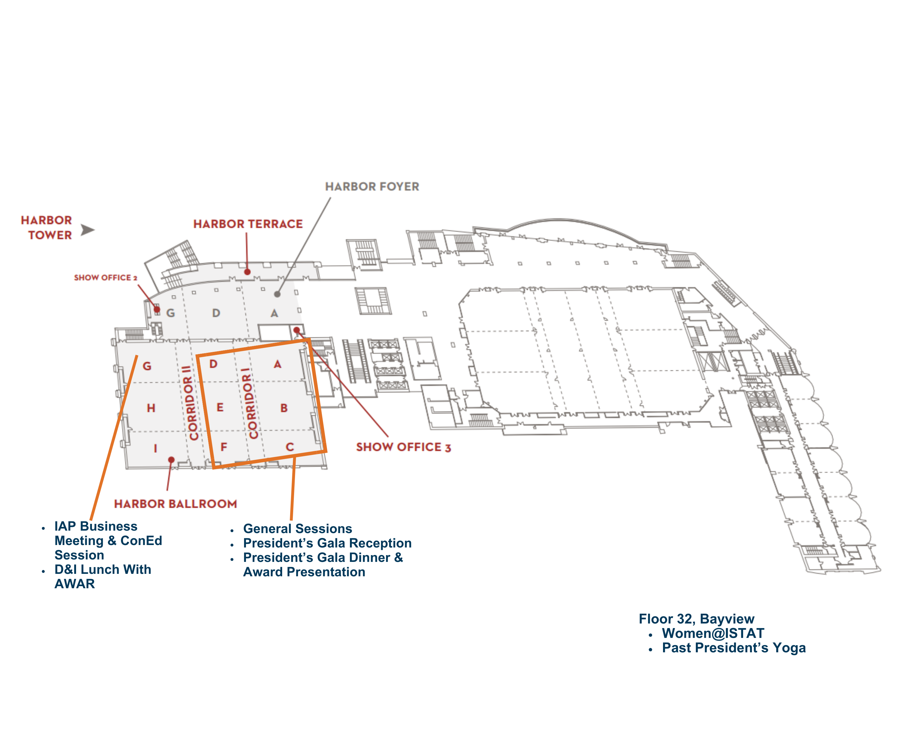 Second Level - Harbor Tower